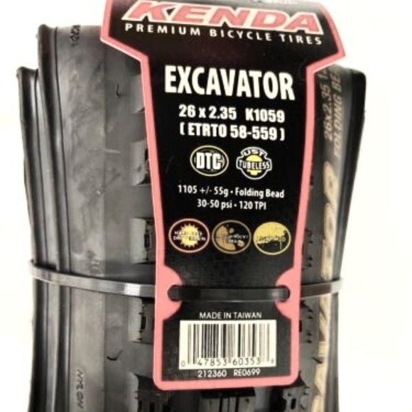 NEW Kenda ExCavator 26x2.10 Mtn Bike Tire - Picture 1 of 3